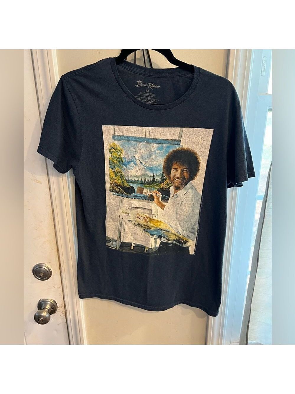 Bob Ross Painting Landscape T-Shirt